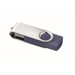 Personalisierbarer USB Stick mit ABS Techmate Gehäuse farbe ultramarinblau