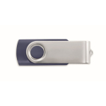 Personalisierbarer USB Stick mit ABS Techmate Gehäuse farbe ultramarinblau siebte Ansicht