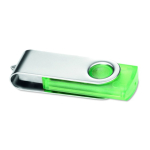 Individuell gefertigter Handy Tragegurt mit verstellbarem Band farbe grün-transparent