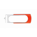 Farbiger USB Stick mit personalisierbarem Gehäuse farbe rot siebte Ansicht