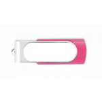 Farbiger USB Stick mit personalisierbarem Gehäuse farbe pink siebte Ansicht