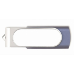 Farbiger USB Stick mit personalisierbarem Gehäuse farbe ultramarinblau siebte Ansicht