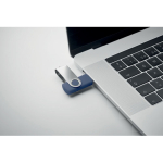 Klassischer drehbarer USB Stick in verschiedenen Farben farbe ultramarinblau