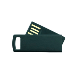 Personalisierbarer drehbarer Aluminium USB Stick mit Aufhänge Option farbe schwarz siebte Ansicht