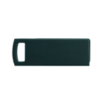 Personalisierbarer drehbarer Aluminium USB Stick mit Aufhänge Option farbe schwarz siebte Ansicht