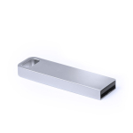 Minimalistischer Metall USB Stick, ideal für den Schlüsselbund farbe silber erste Ansicht