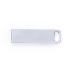 Minimalistischer Metall USB Stick, ideal für den Schlüsselbund farbe mattsilber zweite Ansicht