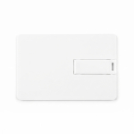 Ultraflache USB Karte mit faltbarem Mechanismus farbe weiß zweite Ansicht