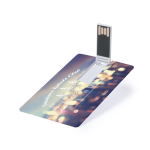 Ultraflache USB Karte mit faltbarem Mechanismus farbe weiß dritte Ansicht