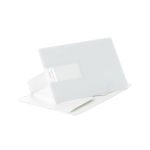 Ultraflache USB Karte mit faltbarem Mechanismus farbe weiß vierte Ansicht