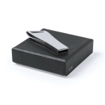 Innovativer Metall USB Stick mit Aufhängeschlitz farbe glänzendes silber erste Ansicht