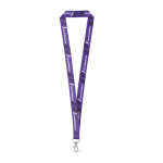 RPET-Lanyard aus der EU, Karabinerhaken mit Schnappverschluss Ansicht in vielen Farben