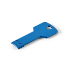 Aluminium USB Stick im Schlüsselformat in verschiedenen Farben farbe köngisblau