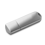 USB Stick mit Aluminiumgehäuse in Chromoptik erhältlich farbe silber