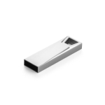 Mini Aluminium USB Stick in satiniertem Chrom farbe glänzendes silber