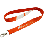 Sublimations-Lanyard in Vollfarbe, nach Maß aus Europa farbe weiß