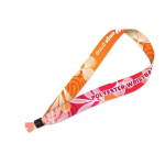Polyester-Stoffarmband für Vollfarb-Sublimation farbe weiß