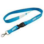 Vollfarb-Lanyard mit Schnalle nach Maß aus Europa farbe weiß