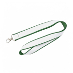 Doppellagiges Vollfarb-Lanyard nach Maß aus Europa farbe grün
