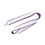 Doppellagiges Vollfarb-Lanyard nach Maß aus Europa farbe violett