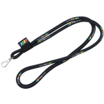 Tubular-Lanyard mit Vollfarb-Druck aus Europa farbe weiß