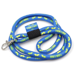 Tubular-Lanyard mit Vollfarb-Druck aus Europa farbe weiß
