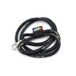 Tubular-Lanyard mit Vollfarb-Druck aus Europa farbe weiß