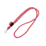 Tubular-Lanyard mit Vollfarb-Druck aus Europa farbe weiß