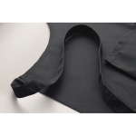 Lange verstellbare Polybaumwoll-Schürze 240 g/m² farbe blau zweites Detailbild