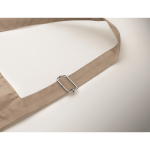 Lange verstellbare Polybaumwoll-Schürze 240 g/m² farbe sandbraun drittes Detailbild