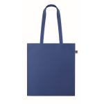 Fairtrade-Baumwolltasche mit langen Henkeln, 180g/m2 farbe köngisblau