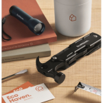 14-in-1-Multitool-Hammer aus Edelstahl und Aluminium farbe schwarz Stimmungsbild Hauptansicht