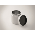 Edelstahl-Thermobehälter mit doppelwandiger Ausführung und Deckel 500 ml farbe weiß viertes Detailbild