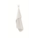 Mikrofaserhandtuch mit elastischer Schlaufe 30x50 cm farbe weiß