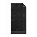 Badetuch aus 100 % Baumwollfrottee 380 g/m² 70x140 cm farbe schwarz zweite Ansicht