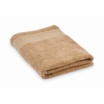 Badetuch aus 100 % Baumwollfrottee 380 g/m² 70x140 cm farbe camel