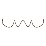 Magnetisches geflochtenes RPET Typ C-Kabel 60 W, 1 m farbe schwarz vierte Ansicht