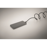 Magnetisches geflochtenes RPET Typ C-Kabel 60 W, 1 m farbe schwarz fünftes Detailbild