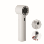 Tragbarer Handventilator aus Kunststoff mit 5 Geschwindigkeiten farbe weiß