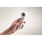 Tragbarer Handventilator aus Kunststoff mit 5 Geschwindigkeiten farbe weiß viertes Detailbild