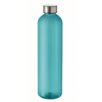 Auslaufsichere RPET-Flasche mit sicherem Verschluss und 1 L Fassungsvermögen farbe blau-transparent