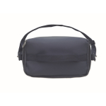 Kühltasche aus PU mit recyceltem Polyester mit Tasche und Schultergurt 5,5 L farbe blau fünfte Ansicht