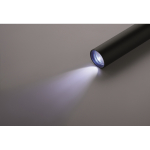 Wiederaufladbare Taschenlampe aus recyceltem Aluminium mit 110 Lumen farbe schwarz fünftes Detailbild