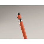 Kugelschreiber aus recyceltem Aluminium mit Gummifinish viertes Detailbild