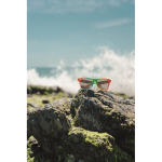 Mehrfarbige Regenbogen Sonnenbrille mit UV400-Schutz farbe mehrfarbig Stimmungsbild