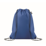 Kordelrucksack aus RPET-Vliesstoff 80 g/m² farbe köngisblau