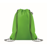 Kordelrucksack aus RPET-Vliesstoff 80 g/m² farbe lindgrün