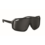 Sport Sonnenbrille mit verspiegelten UV400-Gläsern farbe schwarz