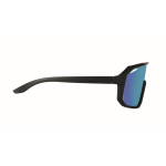 Sport Sonnenbrille mit verspiegelten UV400-Gläsern farbe blau dritte Ansicht