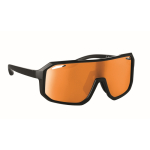 Sport Sonnenbrille mit verspiegelten UV400-Gläsern farbe orange